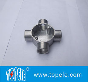 TOPELE BS4568 / BS31 4 차원 터미널 전기 알루미늄 연결 상자, 채널 검사 티 상자