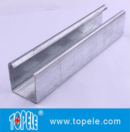 평면 채널41x25mm, 41x35mm 전접 진공 평면 / 슬롯 스트루트 채널 스틸 유니스트루트 채널