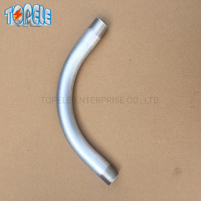 활성화된 엄격한 관로 90 각도 엘보 IEC61386 20mm-110mm 고온 침지