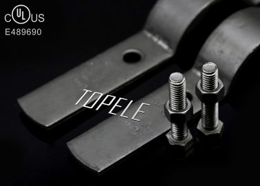 탄소 강철 파이프 클램프 슬리버 파이프 홀더 클램프 1/2 인치 - 6 인치 크기와