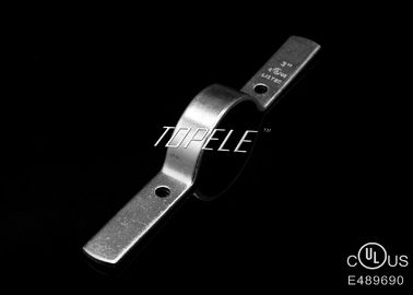 블랙 스틸 파이프 클램프 지원 파이프 / 튜빙을 위해 진크 접착, UL 인증