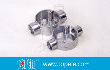 TOPELE 25MM 열로 담긴 진통 알루미늄 연결 상자 / BS4568 표준과 함께 금속 유도 상자 /