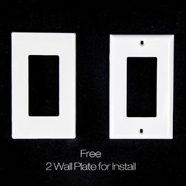 20Amp GFCI 출구 125 볼트 LED 조명으로 날씨에 저항하는 수신기 표시기