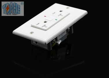 15A 125V AC GFCI 수신기 듀플렉스 변조 저항성 사용후 모니터링 기능