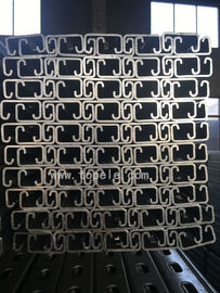 핫 디프 젤리화 스틸 슬롯 유니스트루트 채널 41X 41MM 도로를 지원