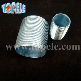 1/2 "에서 2" 탄소 강철 RMC / RIGID 선도  Nipple Electro Galvanized 모든 스레드