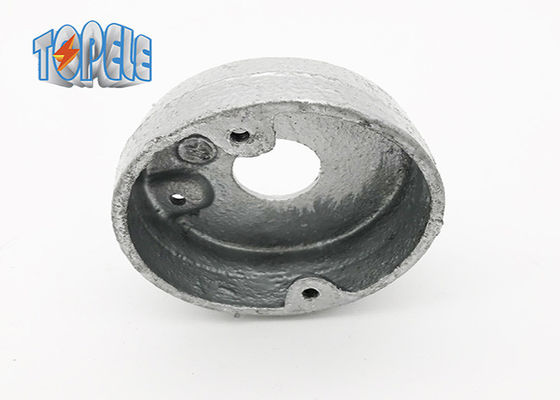 BS Gi 파이드 피팅 유연 철 Hot Dip Galvanized Loop 박스 1- 4 Konckouts