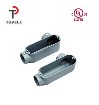 1/2" UL 목록 딱딱한 유도체 LL / LR / LB / C / T 타입 알루미늄 NTP 타입