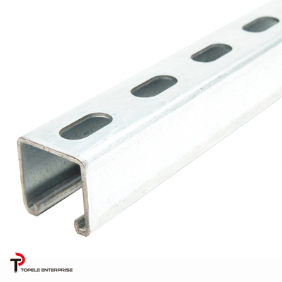 스트루트 슬로트 된 진열 된 지원 시스템 U 모양 채널 41X 41MM